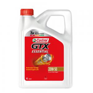 Engine Oil 20W-50 Castrol GTX Essential 4 L 5000 KILOMETER